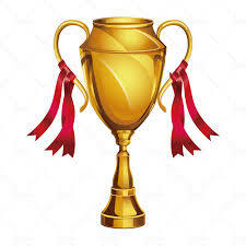 Kreslený zlatá trofej světového poháru